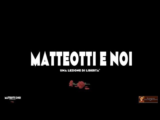 Matteotti e Noi, docufilm con le musiche di Dario Vero