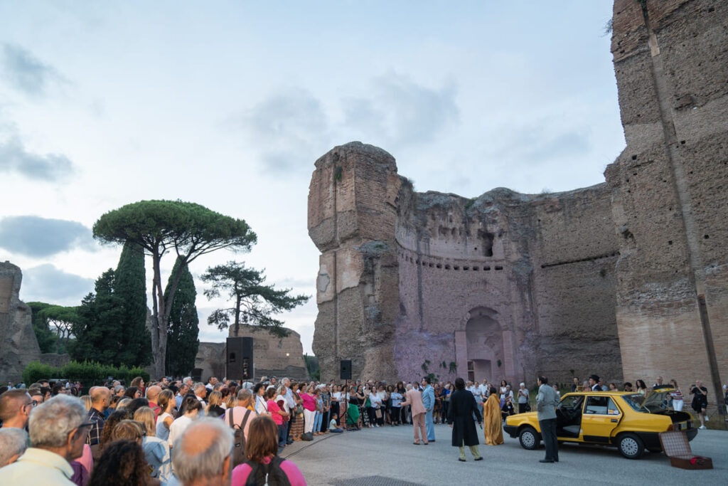 Scena Operai all'Opera