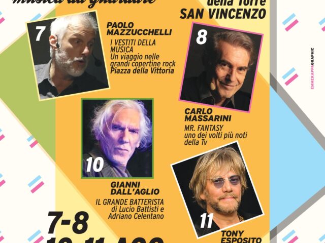 Covergreen 2024 – Musica da Guardare dal 7 all’11 Agosto al Giardino della Torre della livornese San Vincenzo