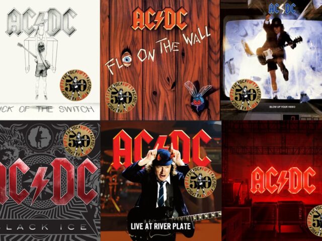 AC/DC: nuove sei ristampe in vinile color oro