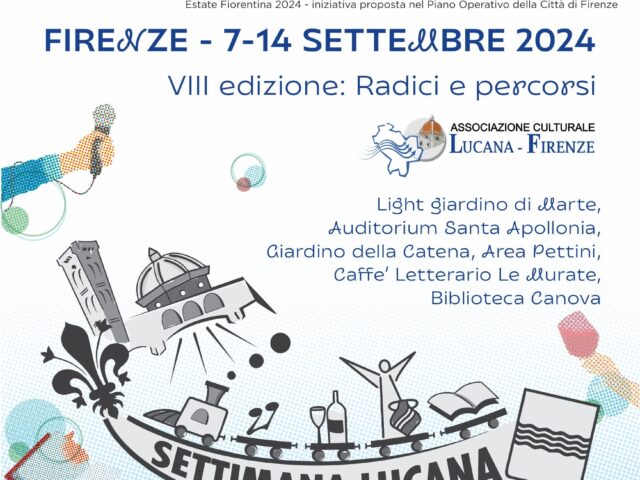 Dal 7 al 14 Settembre a Firenze l’ottava Settimana Lucana