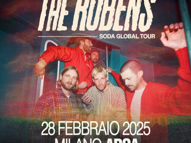 Gli australiani The Rubens il 28 febbraio 2025 a Milano