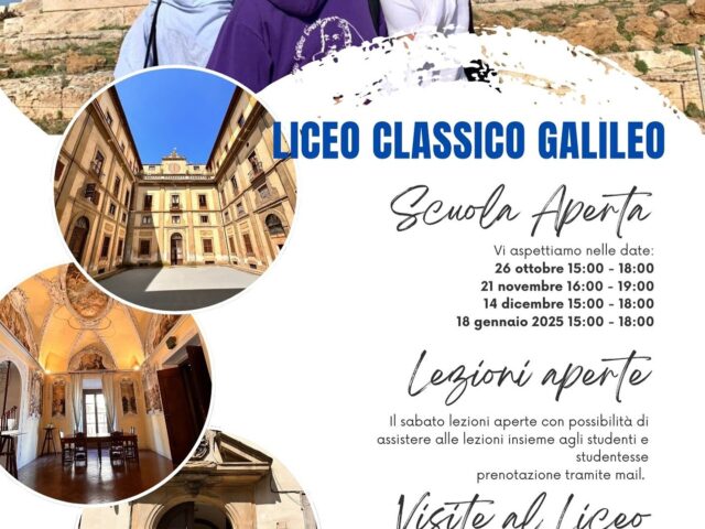 Quattro open day al Liceo Classico Galileo di Firenze, tra cultura e giornalismo musicale