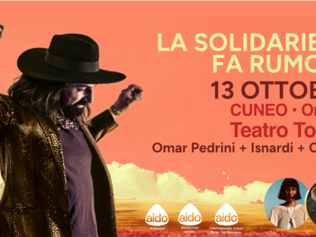 Omar Pedrini al Festival dei Luoghi Comuni di Cuneo