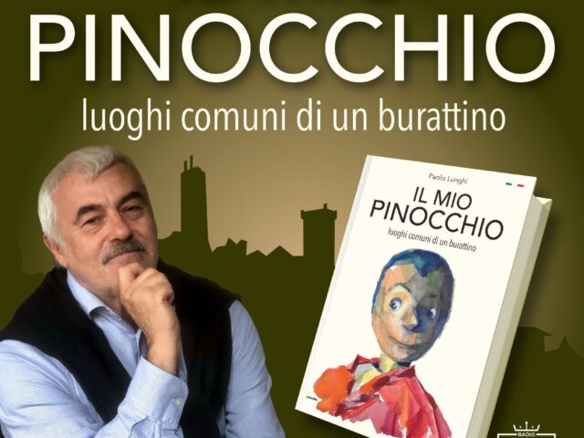 Un libro su Pinocchio scritto da Paolo Lunghi, membro della dance band Moscow