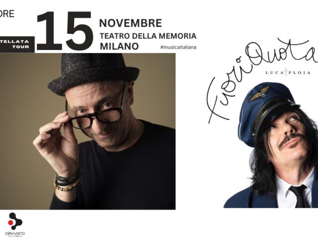 Una serata di musica d’autore a Milano con Luca Ploia e Stefano Dall’Armellina.