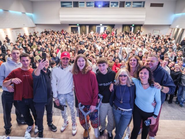 Baby Gang incontra gli studenti delle scuole di Pesaro