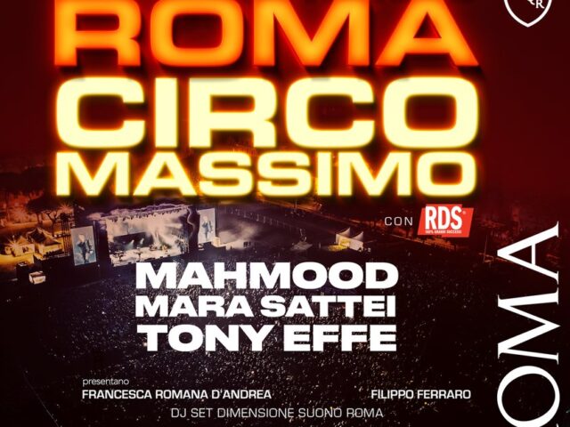 Mahmood, Tony Effe e Mara Sattei a Roma per il concerto di Capodanno