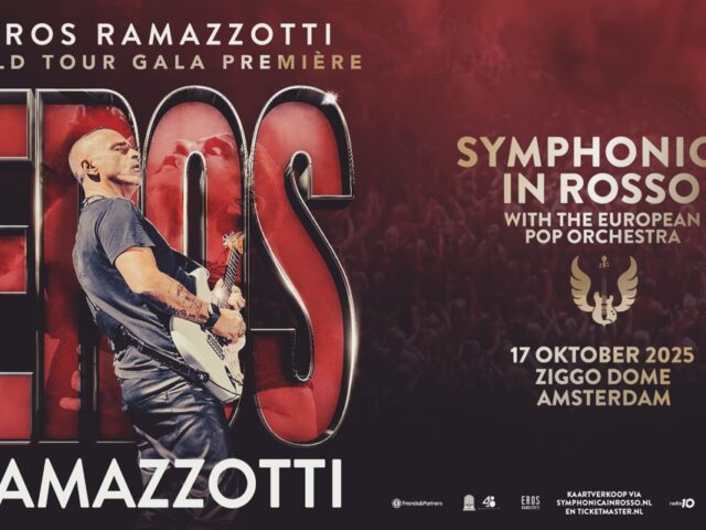 Eros Ramazzotti annuncia il World Tour Gala Première